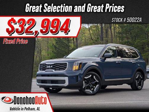 Midnight Lake Blue 2024 Kia Telluride S