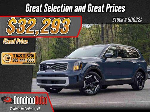 Midnight Lake Blue 2024 Kia Telluride S