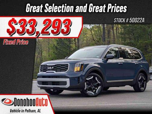 Midnight Lake Blue 2024 Kia Telluride S