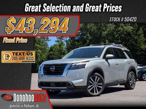 Brilliant Silver Metallic 2025 Nissan Pathfinder Platinum FWD