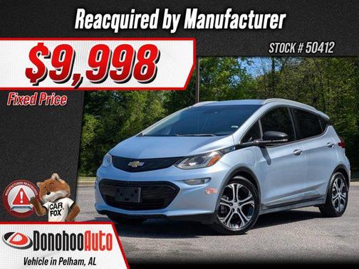 Arctic Blue Metallic 2017 Chevrolet Bolt EV Premier