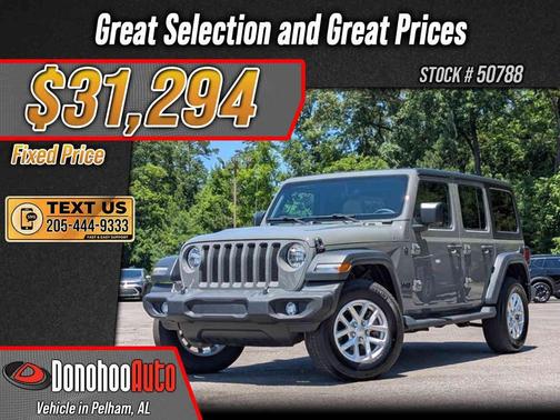 Sting-Gray Clearcoat 2023 Jeep Wrangler Sport S