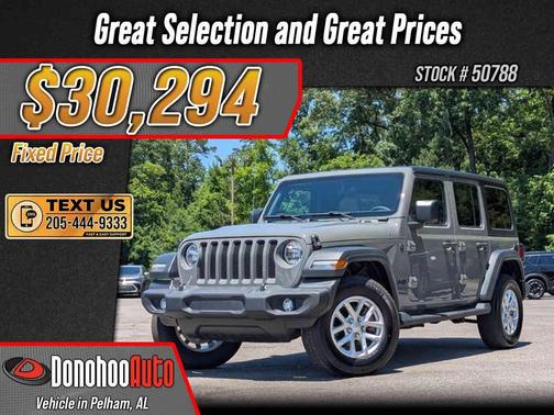 Sting-Gray Clearcoat 2023 Jeep Wrangler Sport S
