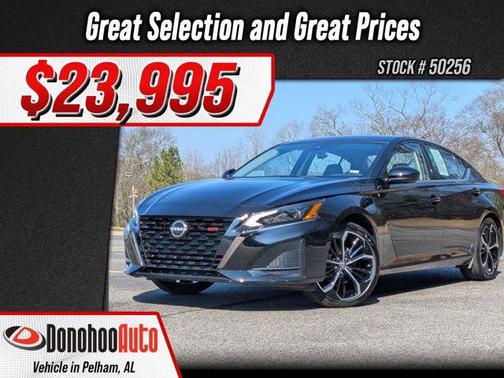 Super Black 2024 Nissan Altima SR FWD