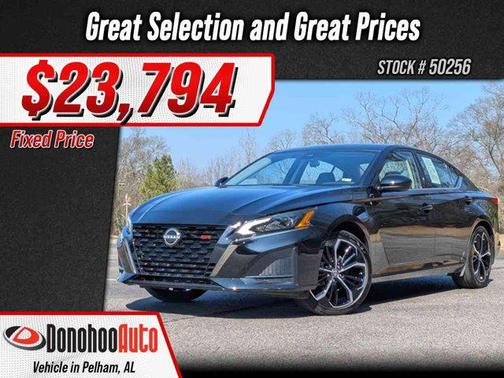Super Black 2024 Nissan Altima SR FWD