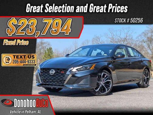 Super Black 2024 Nissan Altima SR FWD