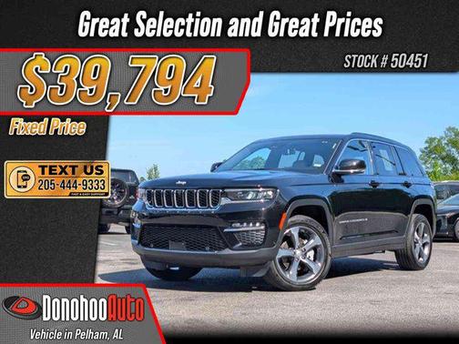 Diamond Black Crystal Pearlcoat 2025 Jeep Grand Cherokee Limited