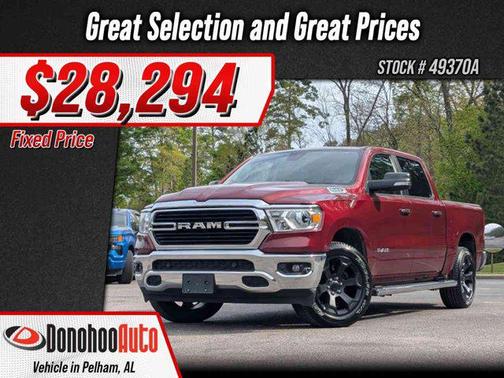 Delmonico Red Pearlcoat 2019 RAM 1500 Big Horn