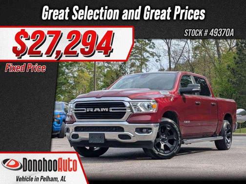 Delmonico Red Pearlcoat 2019 RAM 1500 Big Horn