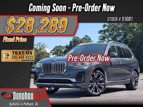 Arctic Gray Metallic 2019 BMW X7 xDrive40i