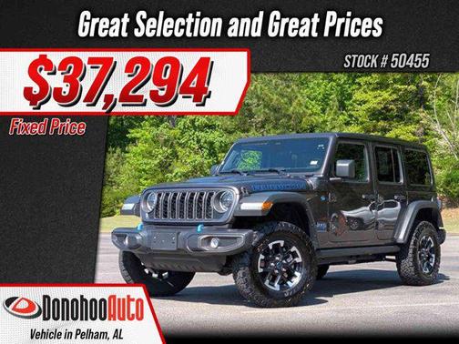 Granite Crystal Metallic Clearcoat 2025 Jeep Wrangler 4xe Rubicon
