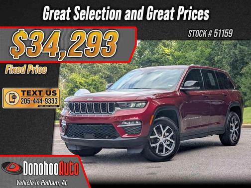 Velvet Red Pearlcoat 2024 Jeep Grand Cherokee Limited