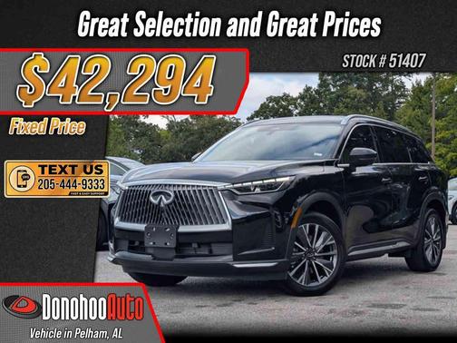 Mineral Black 2026 INFINITI QX60 LUXE FWD