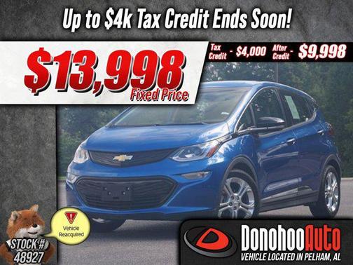 2020 Chevrolet Bolt EV FWD LT