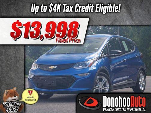 2020 Chevrolet Bolt EV FWD LT