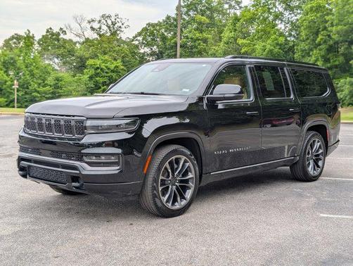 Diamond Black Crystal Pearlcoat 2025 Jeep Grand Wagoneer L Series III Obsidian 4x4