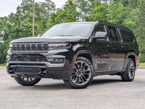 Diamond Black Crystal Pearlcoat 2025 Jeep Grand Wagoneer L Series III Obsidian 4x4