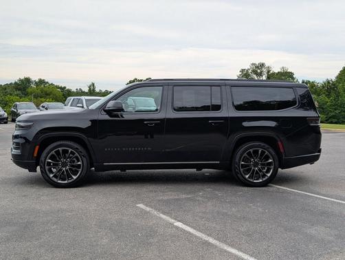 Diamond Black Crystal Pearlcoat 2025 Jeep Grand Wagoneer L Series III Obsidian 4x4