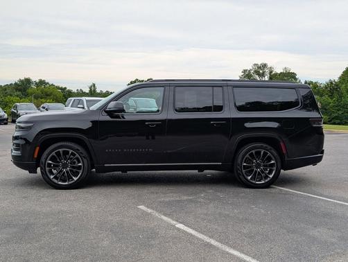 Diamond Black Crystal Pearlcoat 2025 Jeep Grand Wagoneer L Series III Obsidian 4x4