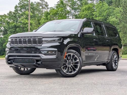 Diamond Black Crystal Pearlcoat 2025 Jeep Grand Wagoneer L Series III Obsidian 4x4