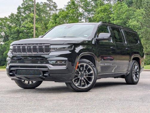 Diamond Black Crystal Pearlcoat 2025 Jeep Grand Wagoneer L Series III Obsidian 4x4