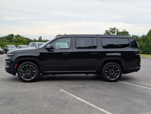 Diamond Black Crystal Pearlcoat 2025 Jeep Grand Wagoneer L Series III Obsidian 4x4