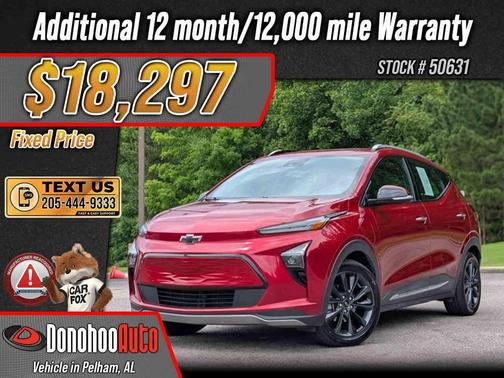 Cherry Red Tintcoat 2022 Chevrolet Bolt EUV FWD Premier