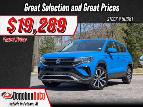 Cornflower Blue 2023 Volkswagen Taos 1.5T SE