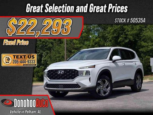 Serenity White Pearl 2023 Hyundai SANTA FE SE