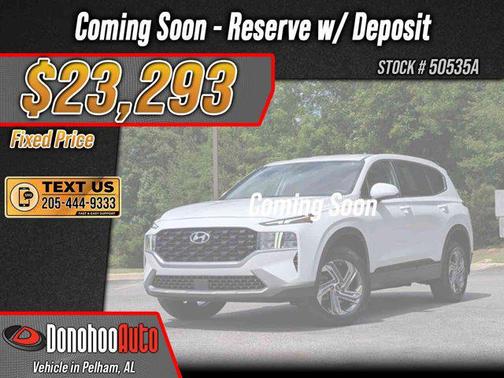 Serenity White Pearl 2023 Hyundai SANTA FE SE