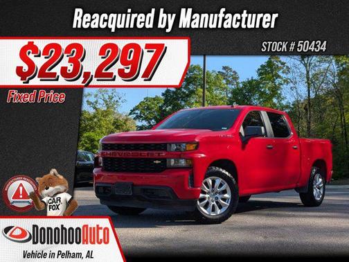 Red Hot 2021 Chevrolet Silverado 1500 Custom