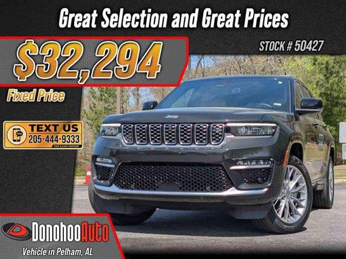 Rocky Mountain Pearlcoat 2023 Jeep Grand Cherokee Summit