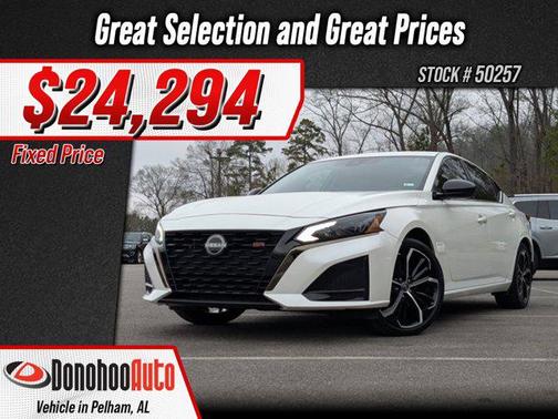 Pearl White Tricoat 2023 Nissan Altima SR FWD