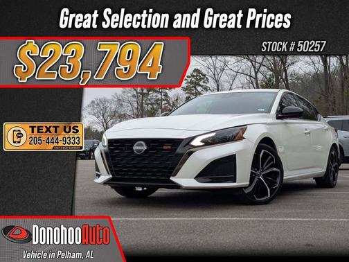 Pearl White Tricoat 2023 Nissan Altima SR FWD