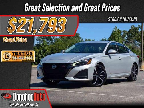 Brilliant Silver Metallic 2024 Nissan Altima SR FWD