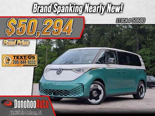 Mahi Green 2025 Volkswagen ID. Buzz Pro S Plus
