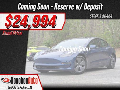 Deep Blue Metallic 2023 Tesla Model 3 Standard Range