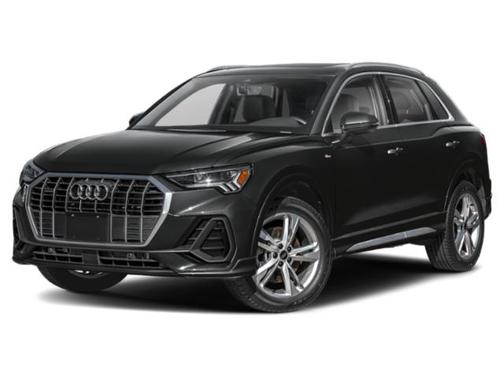 Mythos Black Metallic 2025 Audi Q3 45 S line Premium Plus