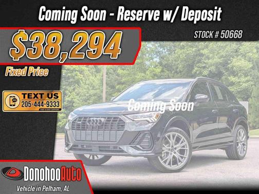 Mythos Black Metallic 2025 Audi Q3 45 S line Premium Plus