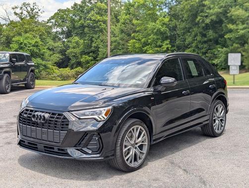 Mythos Black Metallic 2025 Audi Q3 45 S line Premium Plus
