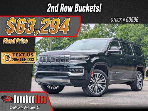 Diamond Black Crystal Pearlcoat 2025 Jeep Grand Wagoneer 4x4