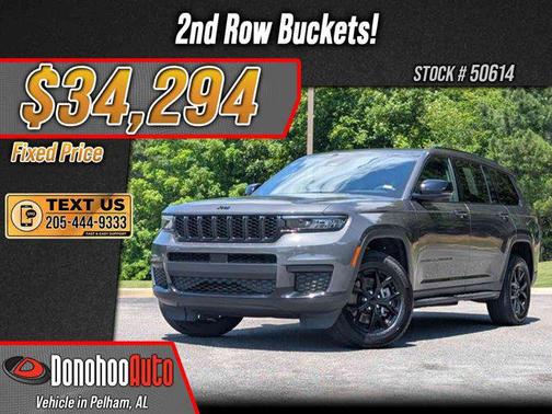 Baltic Gray Metallic Clearcoat 2024 Jeep Grand Cherokee L Altitude