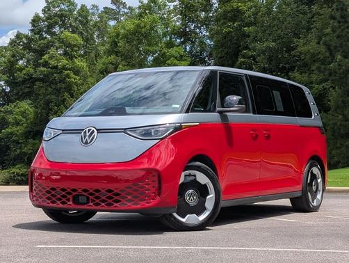 Cherry Red 2025 Volkswagen ID. Buzz Pro S
