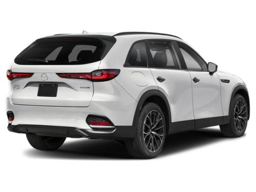 Rhodium White Premium 2025 Mazda CX-70 PHEV Premium Plus Package
