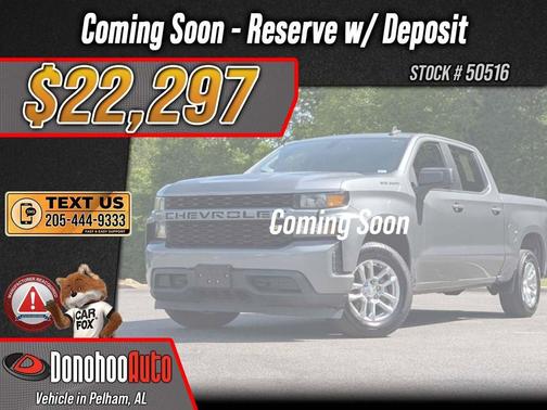 Satin Steel Metallic 2021 Chevrolet Silverado 1500 Custom
