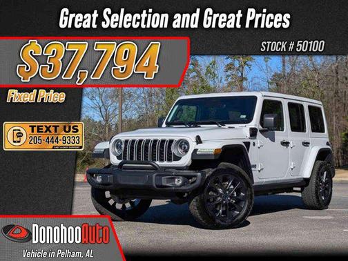 Bright White Clearcoat 2025 Jeep Wrangler 4xe Base