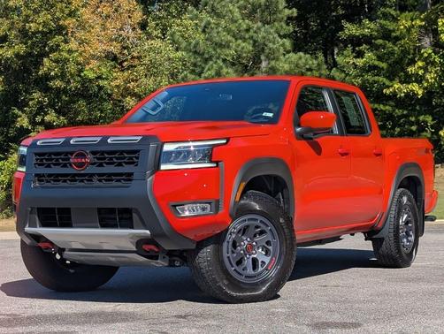 Afterburn Orange 2025 Nissan Frontier PRO-4X