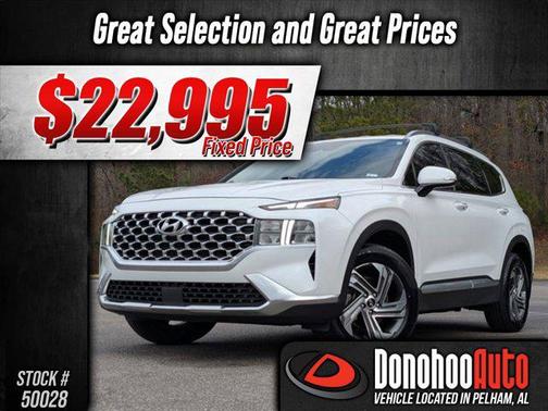 Quartz White 2022 Hyundai SANTA FE SEL 2.4 SUV