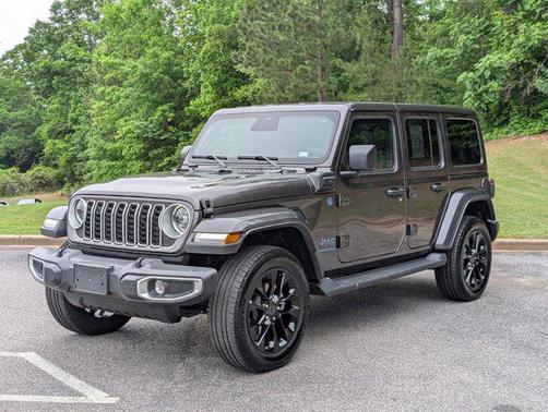 Granite Crystal Metallic Clearcoat 2025 Jeep Wrangler 4xe Sahara