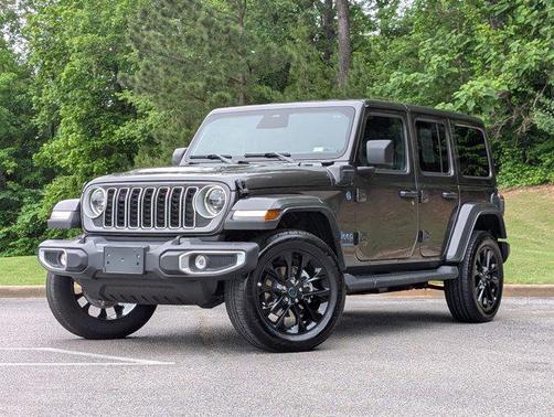 Granite Crystal Metallic Clearcoat 2025 Jeep Wrangler 4xe Sahara